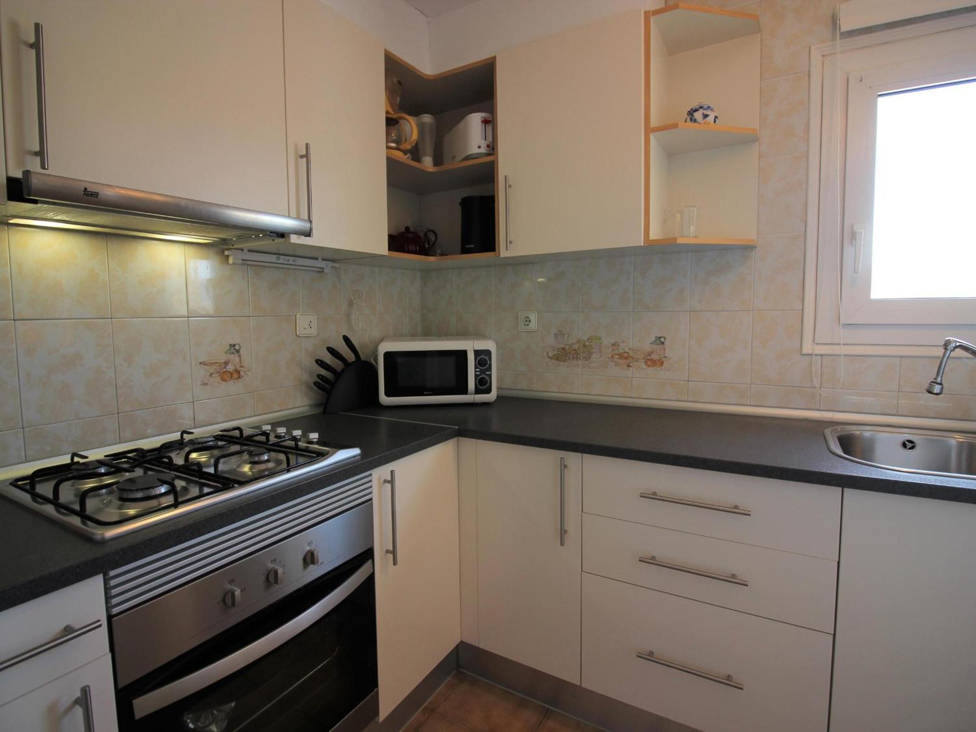 Acogedor Cerca De La Playa En Santa Margarita Con A/c, Terraza Y Parking - Es-228-120 Rosas